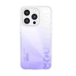 For iPhone 14 Pro Max WEKOME Gorillas Gradient Colored Phone Case (Purple)