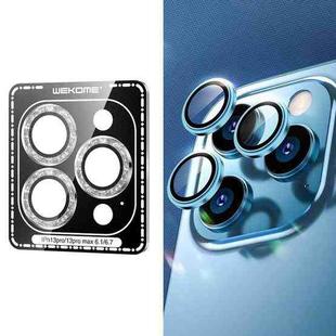 For iPhone 13 Pro / 13 Pro Max WEKOME Gorillas Metal Lens Protector Film(Diamond Silver)
