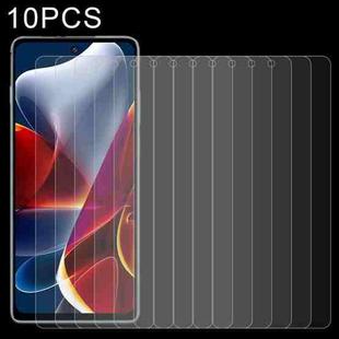 For Motorola Edge S30 10 PCS 0.26mm 9H 2.5D Tempered Glass Film