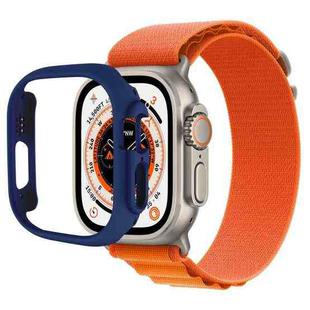 Half-inclusive PC Protective Case For Apple Watch Ultra 49mm(Dark Blue)