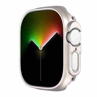 For Apple Watch Ultra 49mm / Apple Watch Ultra 2 49mm Half-inclusive Frosted PC Protective Case(Starlight)