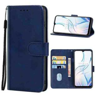 For Realme C30s Leather Phone Case(Blue)