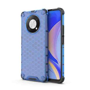 For Huawei nova Y90 4G Honeycomb Phone Case(Blue)