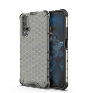 For Honor 20 Honeycomb Phone Case(Black)