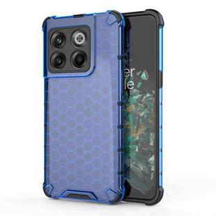 For OnePlus 10T Honeycomb Phone Case(Blue)