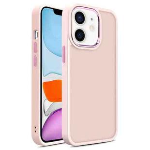 For iPhone 11 Shield Skin Feel PC + TPU Phone Case (Pink)