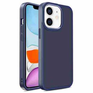 For iPhone 11 Shield Skin Feel PC + TPU Phone Case (Navy Blue)