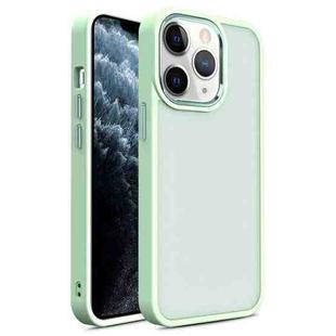 For iPhone 11 Pro Shield Skin Feel PC + TPU Phone Case(Matcha Green)