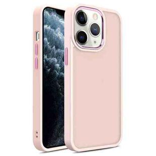 For iPhone 11 Pro Max Shield Skin Feel PC + TPU Phone Case (Pink)