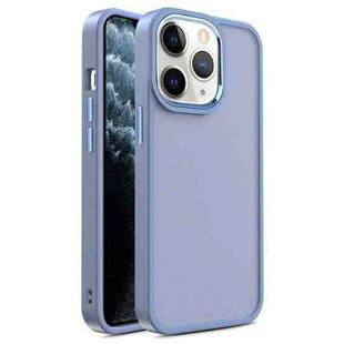 For iPhone 11 Pro Max Shield Skin Feel PC + TPU Phone Case (Sierra Blue)