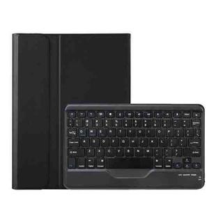 AM18-B Bluetooth Keyboard Leather Case For Lenovo XiaoXin Pad Pro 2022 11.2 inch(Black)