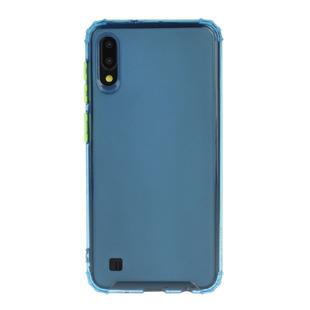 For Galaxy A10 Shockproof TPU Transparent Protective Case(Sky Blue)