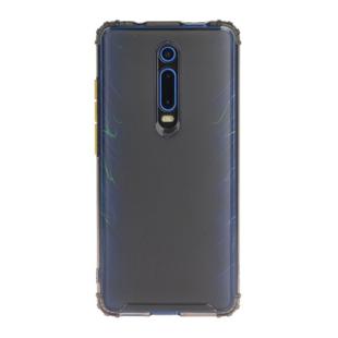 For Xiaomi Redmi K20 Shockproof TPU Transparent Protective Case(Black)