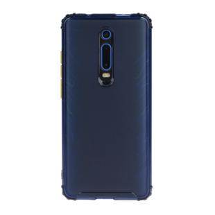 For Xiaomi Redmi K20 Shockproof TPU Transparent Protective Case(Dark Blue)