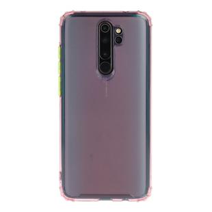 For Xiaomi Redmi Note 8 Pro Shockproof TPU Transparent Protective Case(Pink)