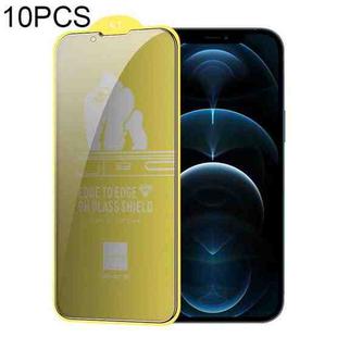 For iPhone 12 Pro Max 10pcs WEKOME 9D Curved Privacy Tempered Glass Film