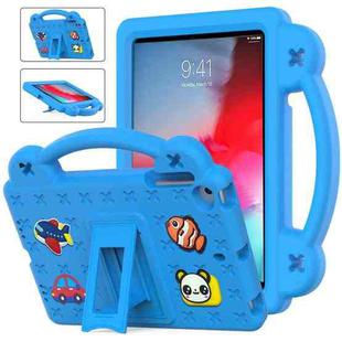 Handle Kickstand Children EVA Shockproof Tablet Case For iPad mini 1 / 2 / 3 / 4 / 5(Sky Blue)