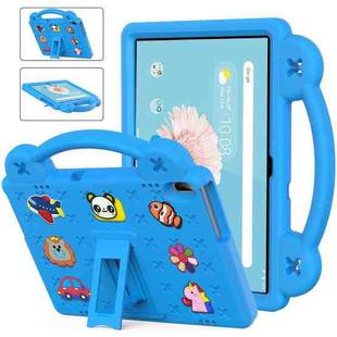 For Lenovo Tab M10 X605 / X505 / Tab P10 X705 Handle Kickstand Children EVA Shockproof Tablet Case(Sky Blue)