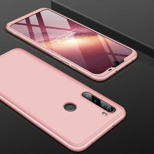 For Xiaomi Redmi Note 8T GKK Three Stage Splicing Full Coverage PC Case(Rose Gold)