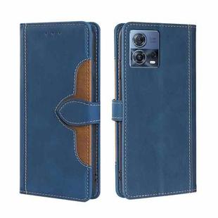 For Motorola Edge S30 Pro 5G/Edge 30 Fusion Skin Feel Magnetic Buckle Leather Phone Case(Blue)