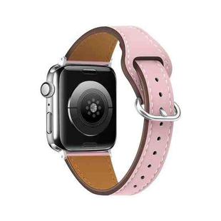 Small Waist Watch Band For Apple Watch Series 8&7 41mm / SE 2&6&SE&5&4 40mm / 3&2&1 38mm(Pink)