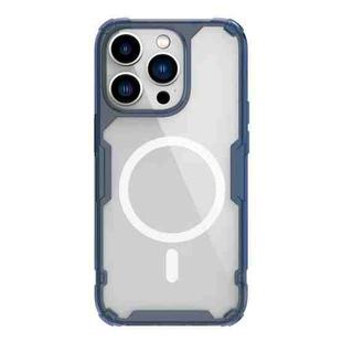For iPhone 14 Pro Max NILLKIN Ultra Clear Magsafe PC + TPU Phone Case (Blue)