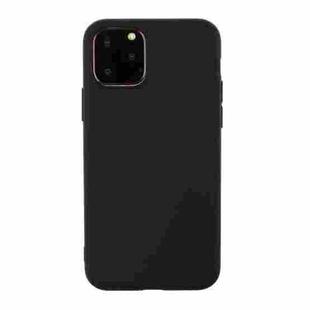 For iPhone 14 Pro Max Shockproof Frosted TPU Protective Case(Black)