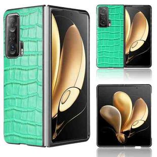 For Honor Magic V Bamboo Texture Phone Case(Green)