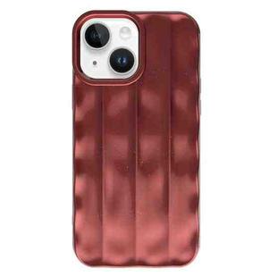 For iPhone 14 3D Stripe TPU Phone Case(Red)