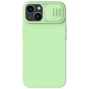 For iPhone 14 Plus  NILLKIN CamShield Liquid Silicone Phone Case(Green)