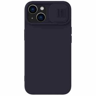 For iPhone 14 Plus NILLKIN CamShield Liquid Silicone Phone Case (Deep Purple)