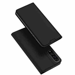 For Samsung Galaxy A50/A50s/A30s DUX DUCIS Skin Pro Series Leather Phone Case(Black)