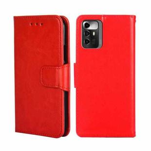 For ZTE Blade A72 5G Crystal Texture Leather Phone Case(Red)