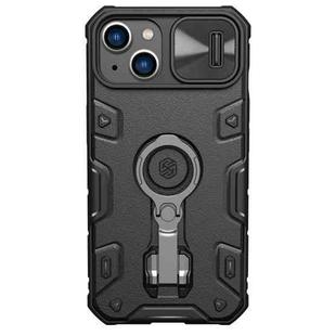 For iPhone 14 NILLKIN CamShield Armor Pro Magnetic Phone Case(Black)