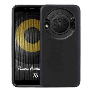 For Ulefone Power Armor 16 Pro TPU Phone Case(Black)