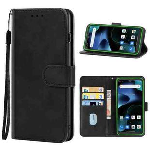 For Blackview BV5200 Leather Phone Case(Black)