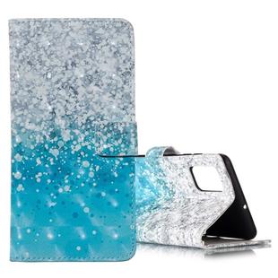 For Galaxy A51 3D Pattern Magnetic Suction Horizontal Flip Leather Case with Holder & Card Slots & Wallet & Photo Holder(Sea Water Sand)