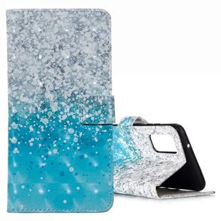 For Galaxy S20 3D Pattern Magnetic Suction Horizontal Flip Leather Case with Holder & Card Slots & Wallet & Photo Holder(Sea Water Sand)