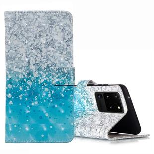 For Galaxy S20 Ultra 3D Pattern Magnetic Suction Horizontal Flip Leather Case with Holder & Card Slots & Wallet & Photo Holder(Sea Water Sand)