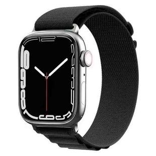 Nylon Watch Band for Apple Watch Series 9&8&7 41mm / SE 3&SE 2&6&SE&5&4 40mm / 3&2&1 38mm(Black)