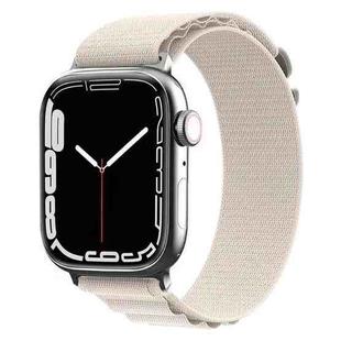 Nylon Watch Band for Apple Watch Series 9&8&7 41mm / SE 3&SE 2&6&SE&5&4 40mm / 3&2&1 38mm (Starlight)