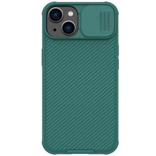 For iPhone 14 NILLKIN CamShield Pro Protective Phone Case(Green)