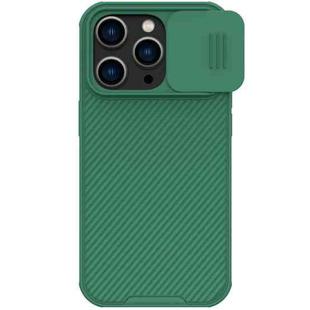 For iPhone 14 Pro NILLKIN CamShield Pro Protective Phone Case(Green)