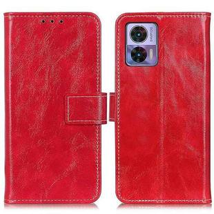 For Motorola Edge 30 Lite / Edge 30 Neo Retro Crazy Horse Texture Leather Phone Case(Red)