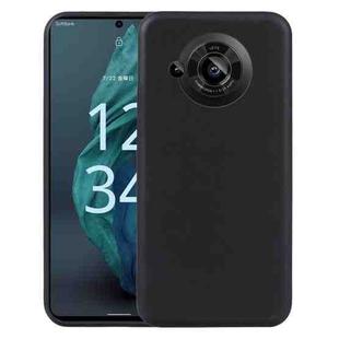 For Sharp Aquos Sense7/SH-V48 TPU Phone Case(Black)