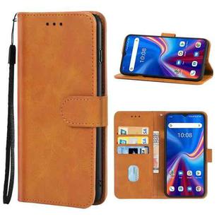 For UMIDIGI C1 Leather Phone Case(Brown)