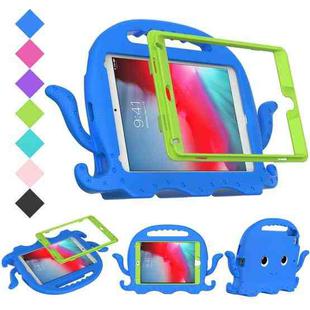 For iPad mini 1 / 2 / 3 / 4 / 5 Octopus Style EVA + PC Tablet Case with Strap(Blue)