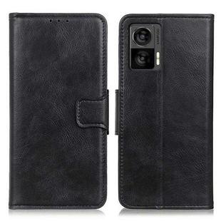 For Motorola Edge 30 Neo Mirren Crazy Horse Texture Leather Phone Case(Black)