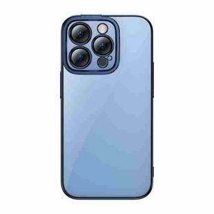 For iPhone 14 Pro Baseus Glitter Series Shockproof Phone Case(Blue)