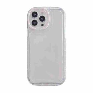 For iPhone 12 Pro Lens Invisible Bracket TPU Phone Case(Transparent)